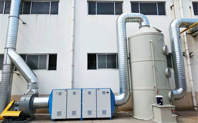 湖南某制药厂废气治理项目顺利推进