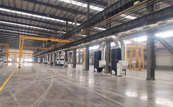 南京某电子信息产业集团平流层吹吸除尘项目